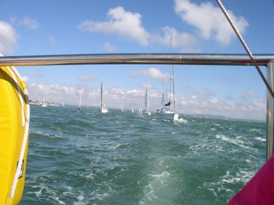 Leaving Chichester Harbour
